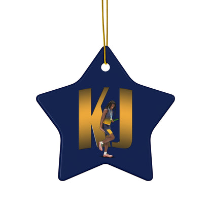 KJ Taylor Ceramic Ornament