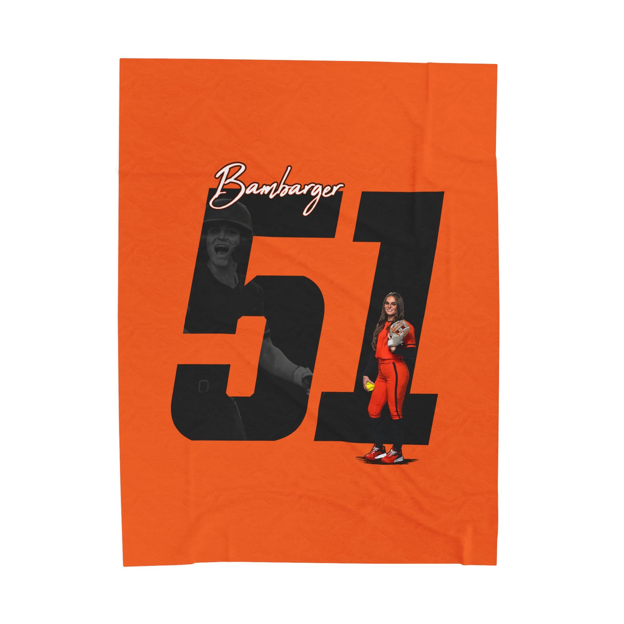 Paige Bambarger Velveteen Plush Blanket