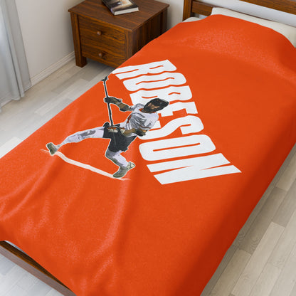 Matt Robeson Velveteen Plush Blanket