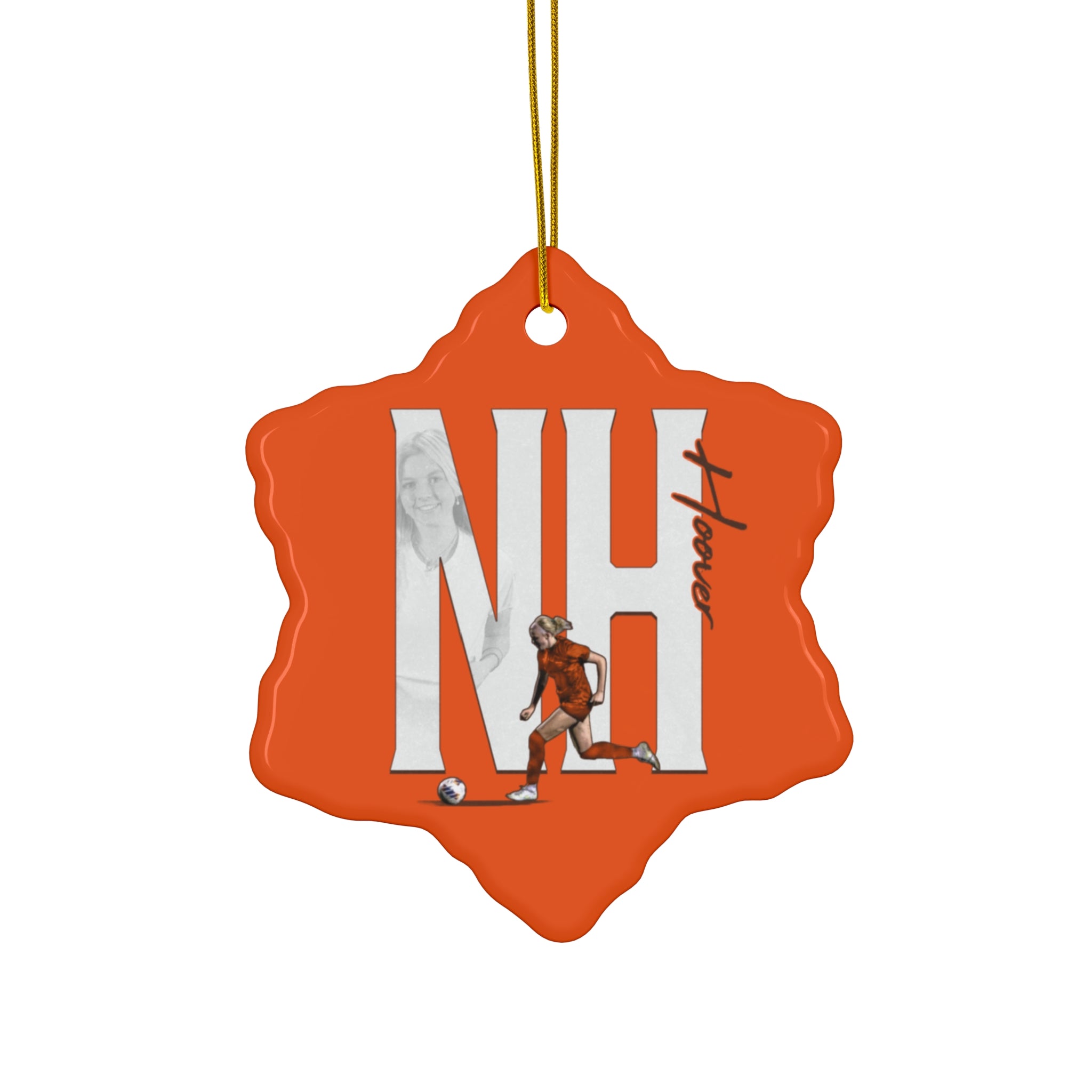 Natalie Hoover Ceramic Ornament