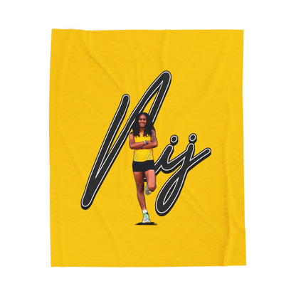 Anijah Medley Velveteen Plush Blanket