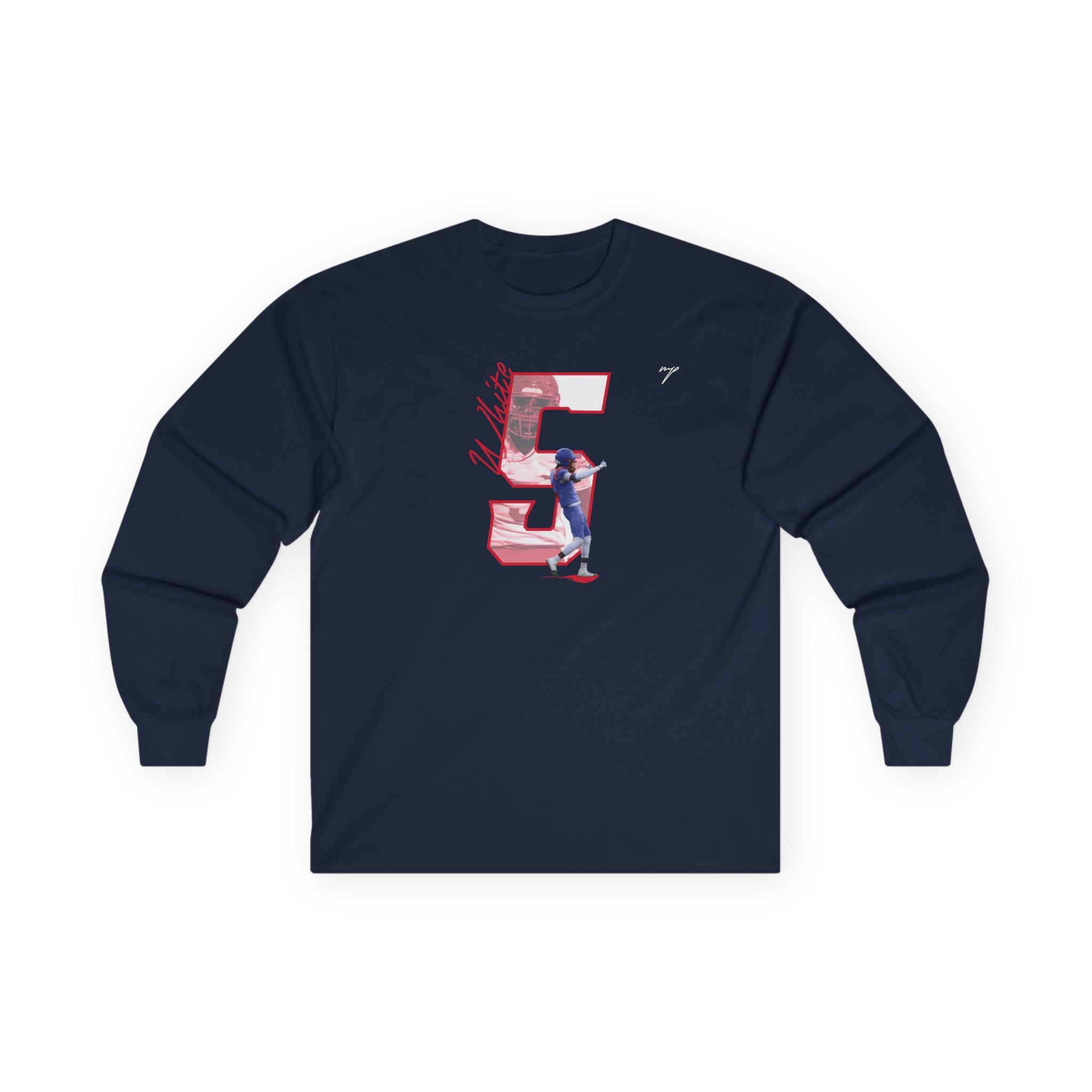 Rhyan White Long Sleeve Tee