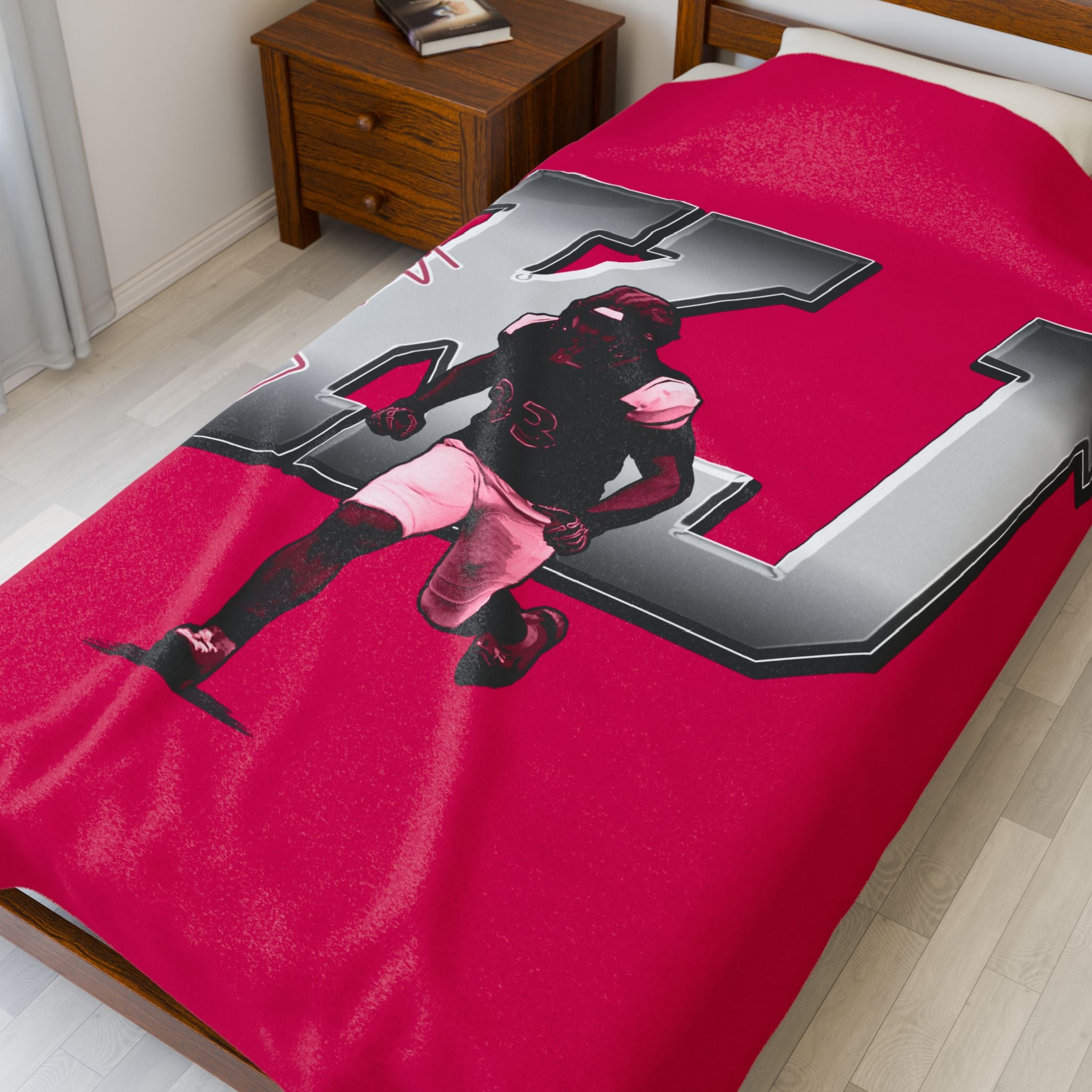 Noah Jarrett Velveteen Plush Blanket