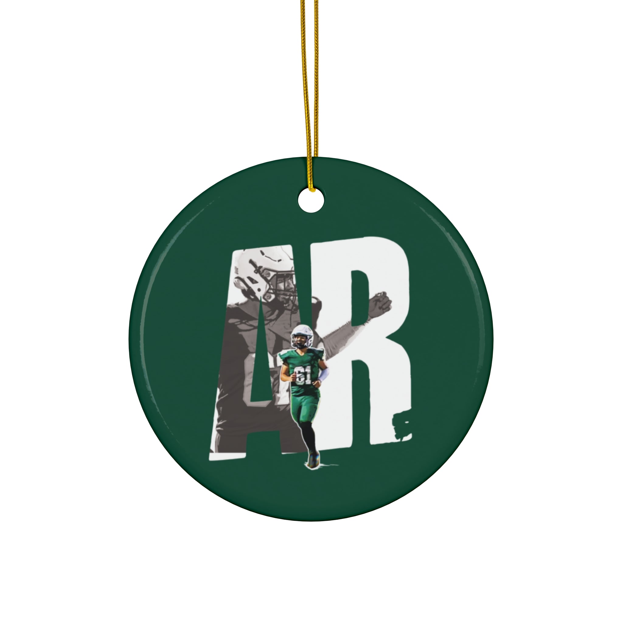 Abraham Rodriguez Ceramic Ornament