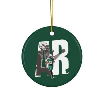 Abraham Rodriguez Ceramic Ornament