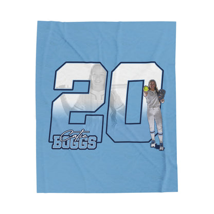 Catie Boggs Velveteen Plush Blanket