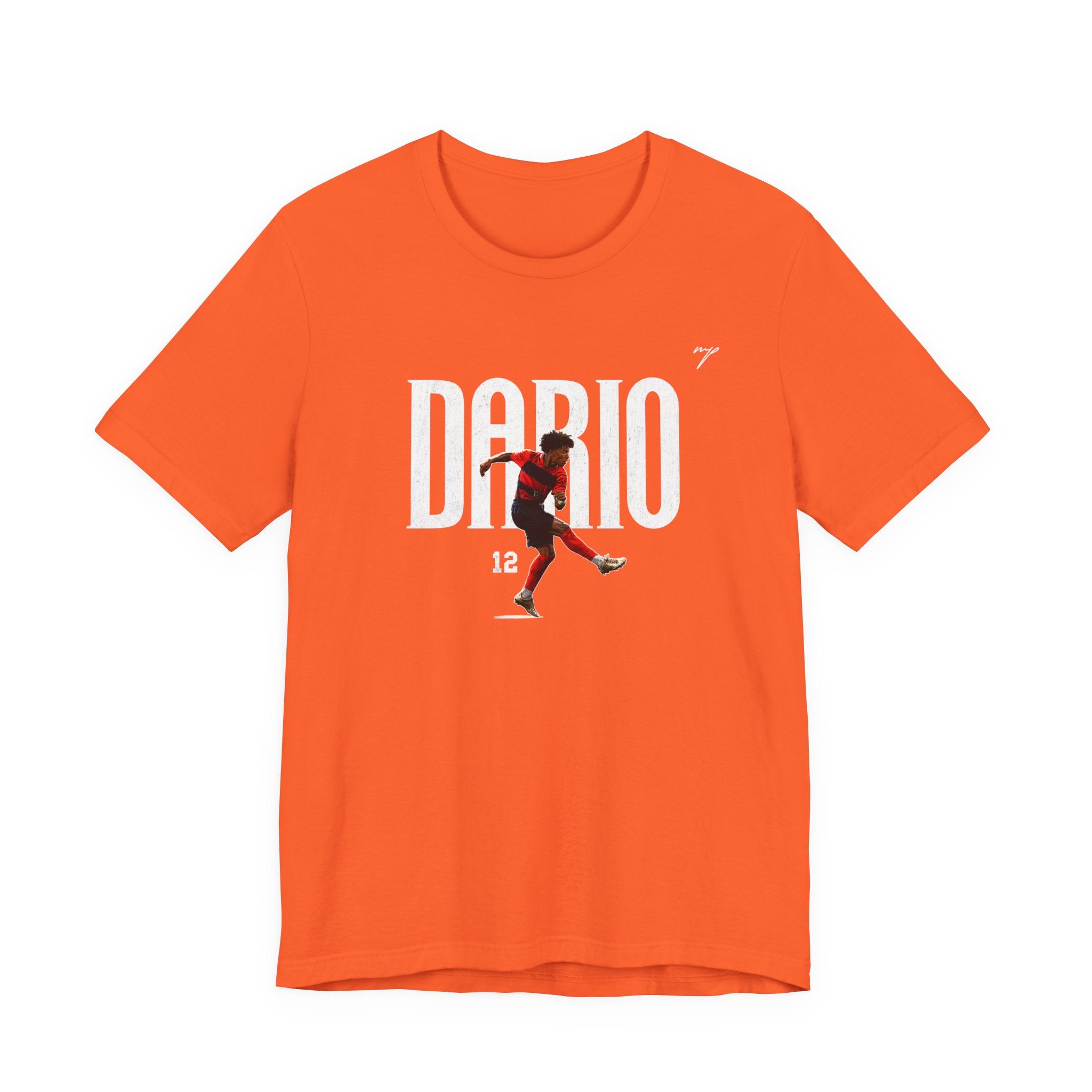 Dario White Graphic Tee