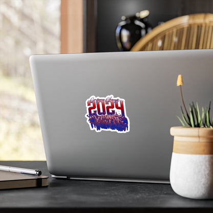 Kansas Soccer Conference Champs Vinyl Decals