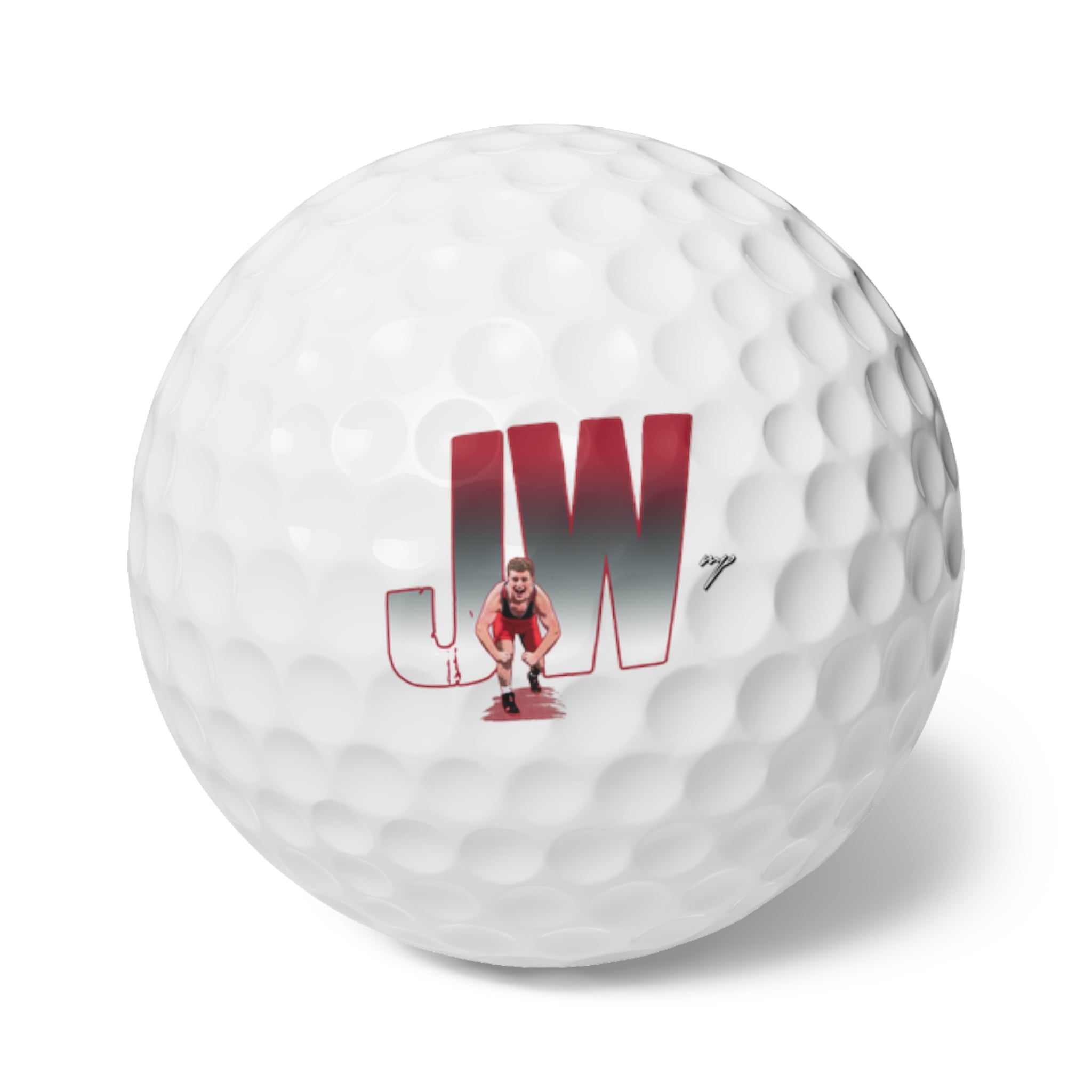 Jack Ward Golf Balls, 6pc