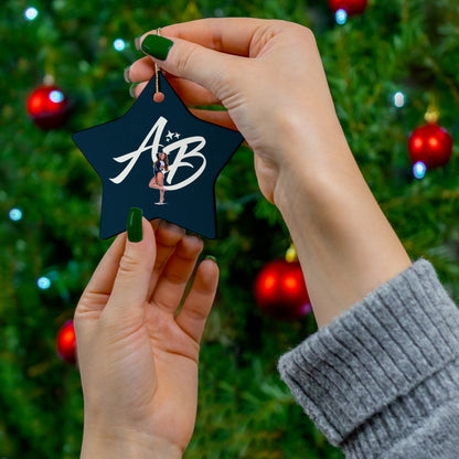 Anabelle Dewey Ceramic Ornament