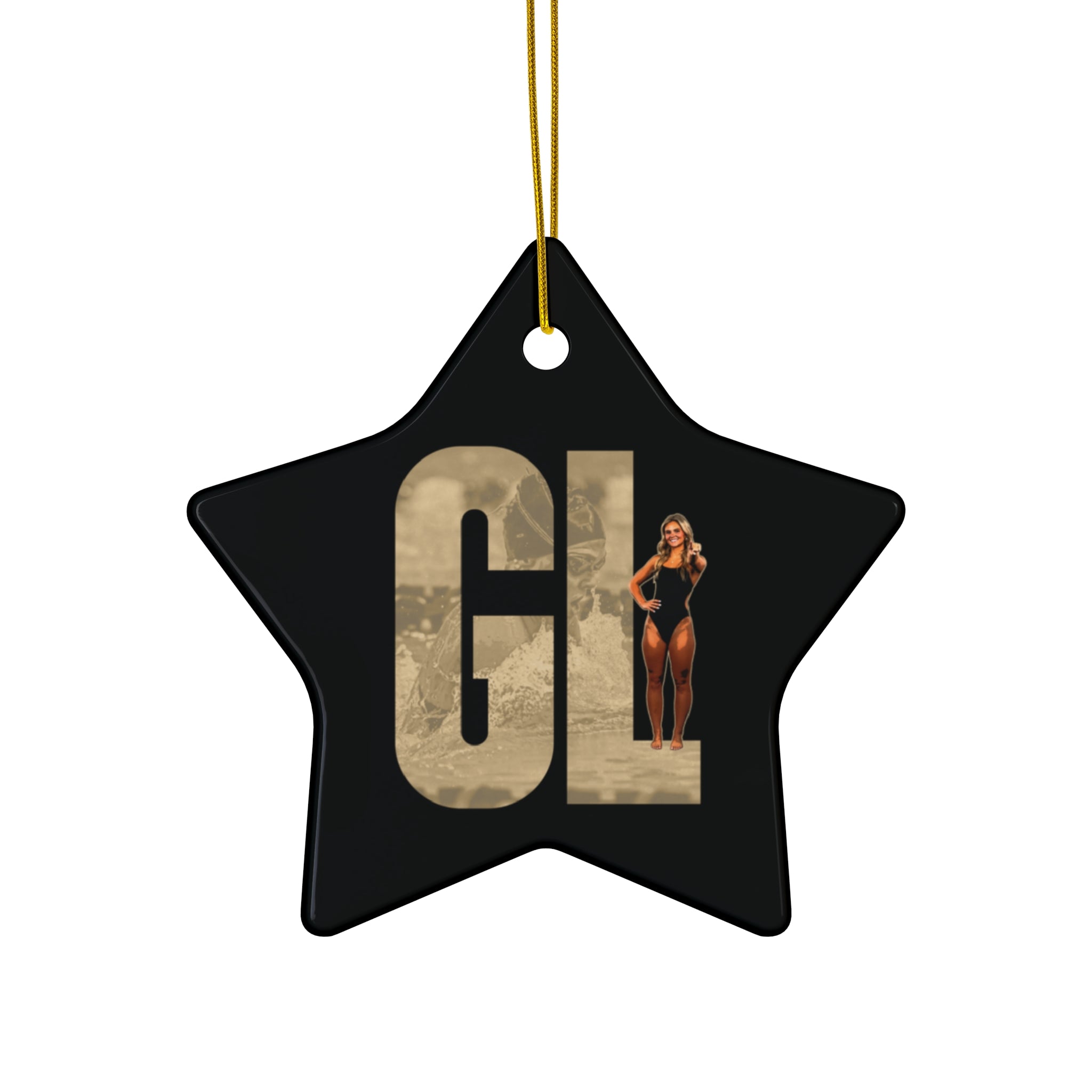 Grace Lux Ceramic Ornament