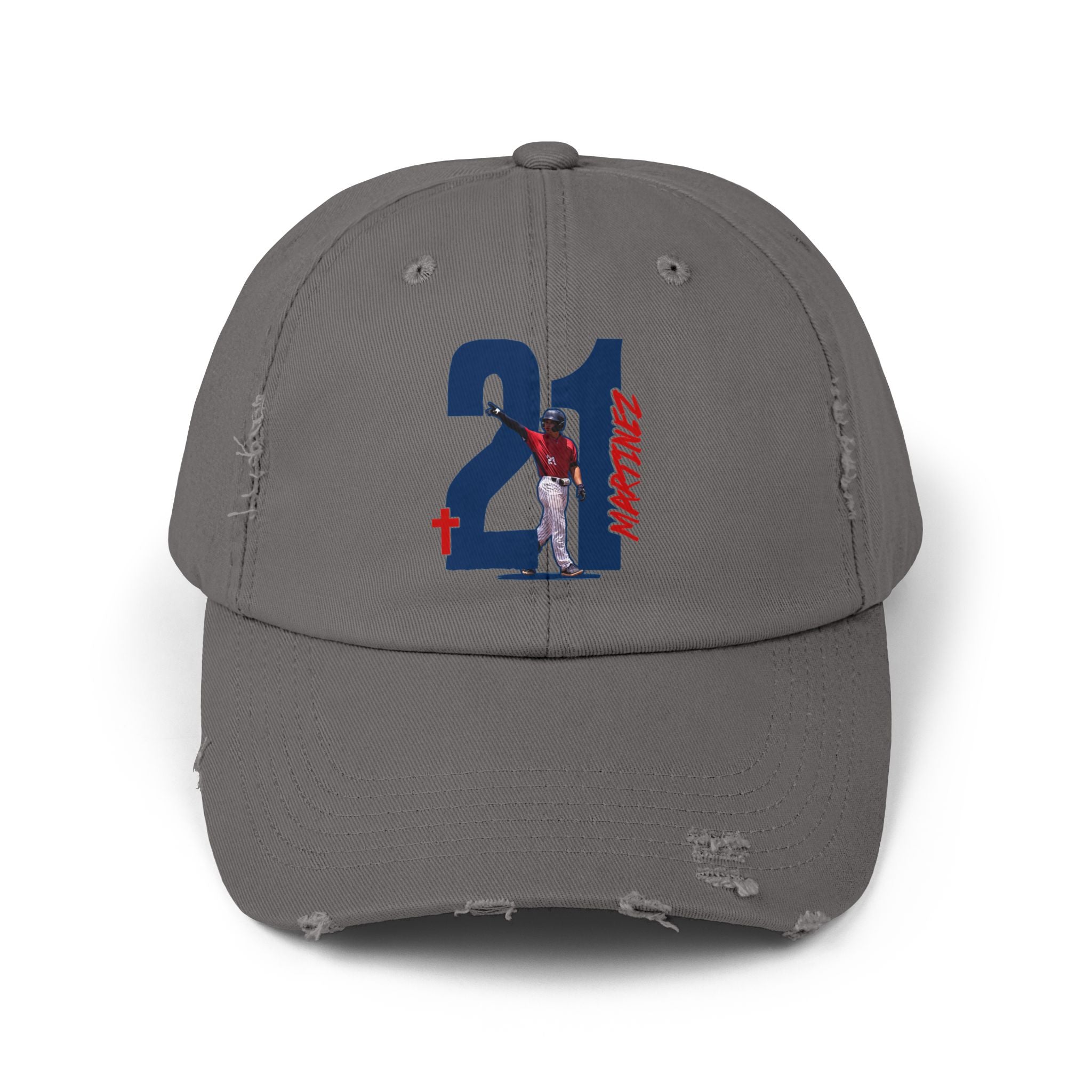 John Martinez Distressed Dad Cap