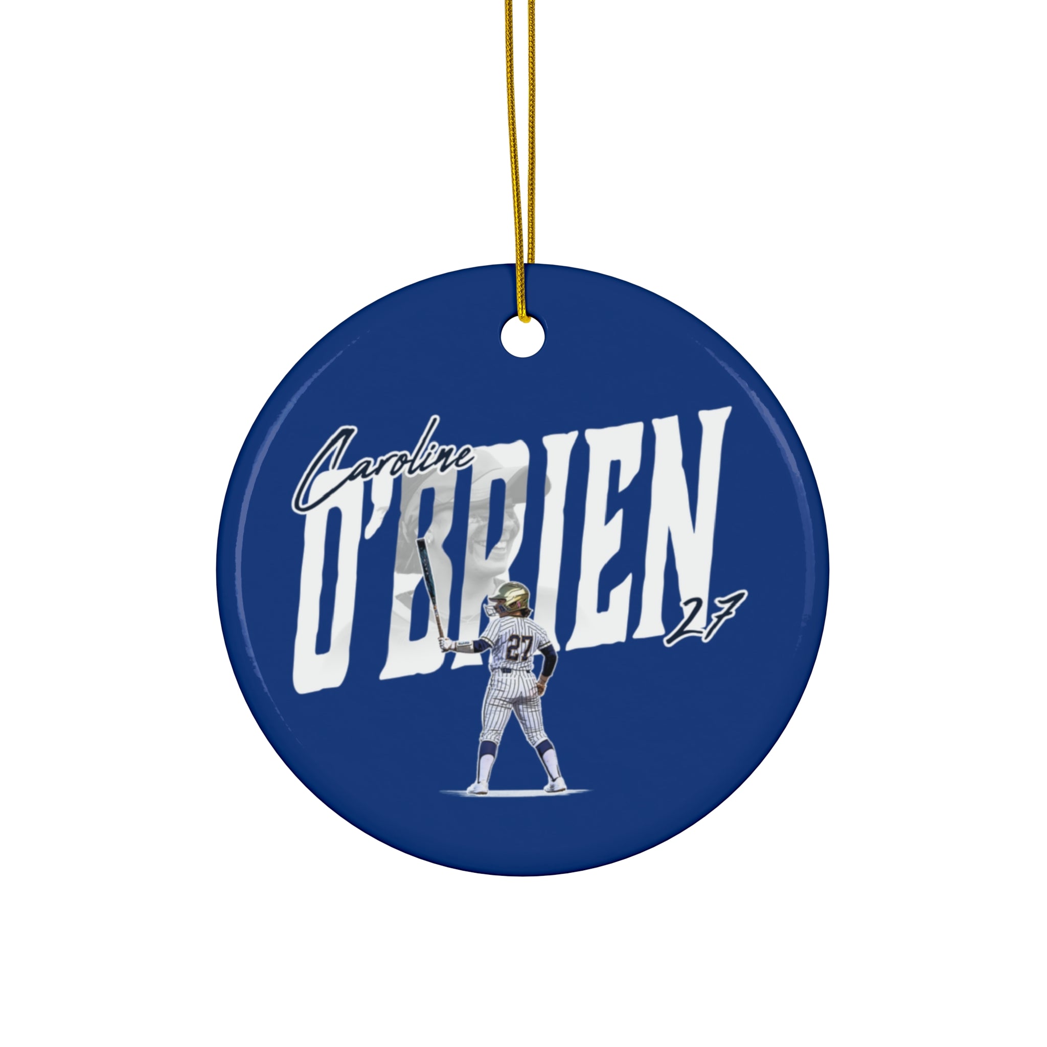 Caroline O'Brien Ceramic Ornament