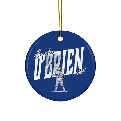 Caroline O'Brien Ceramic Ornament