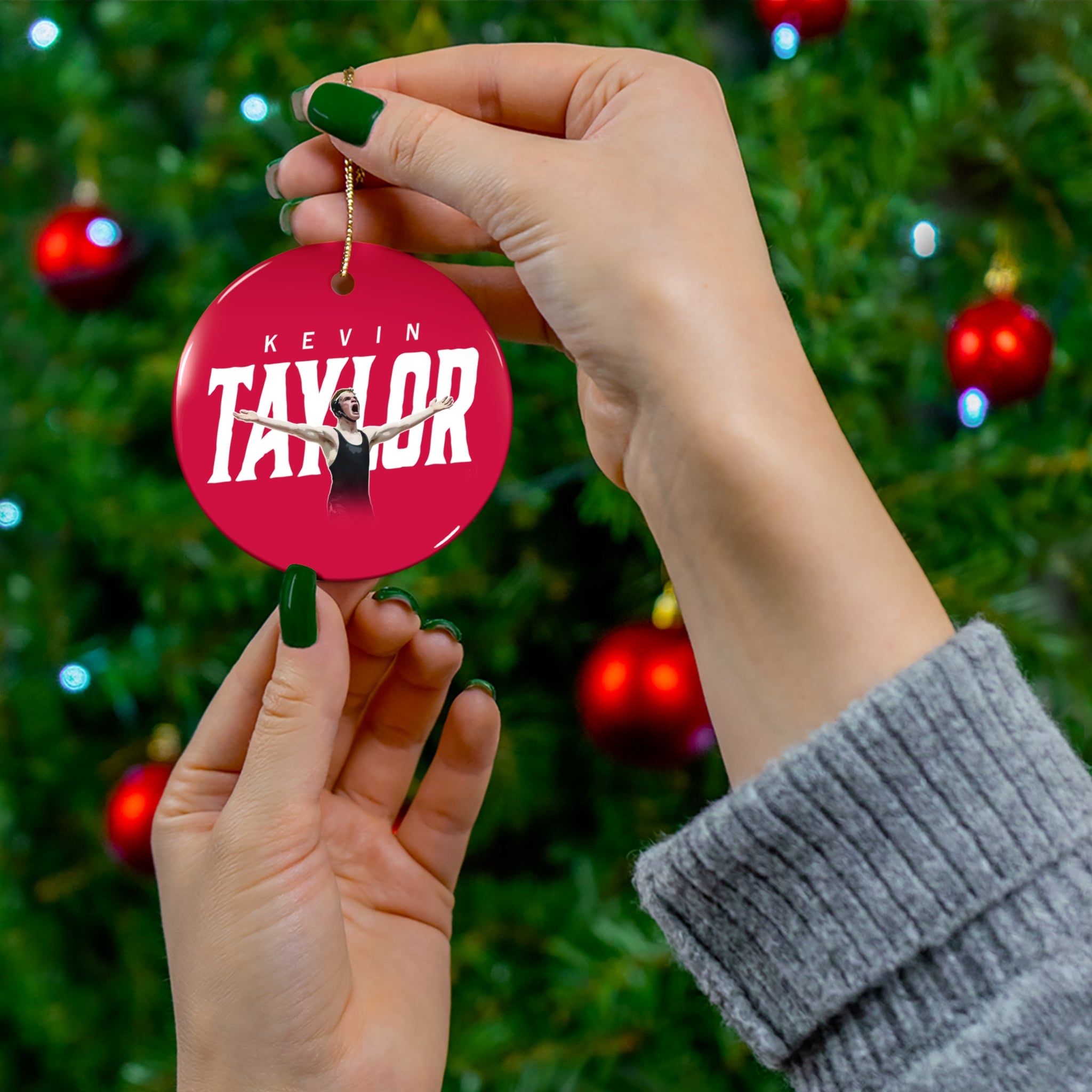 Kevin Taylor Ceramic Ornament