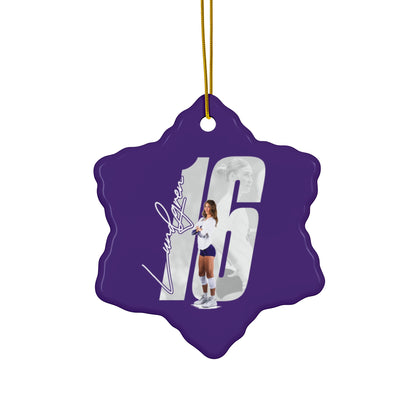 Cadence Lundgren Ceramic Ornament