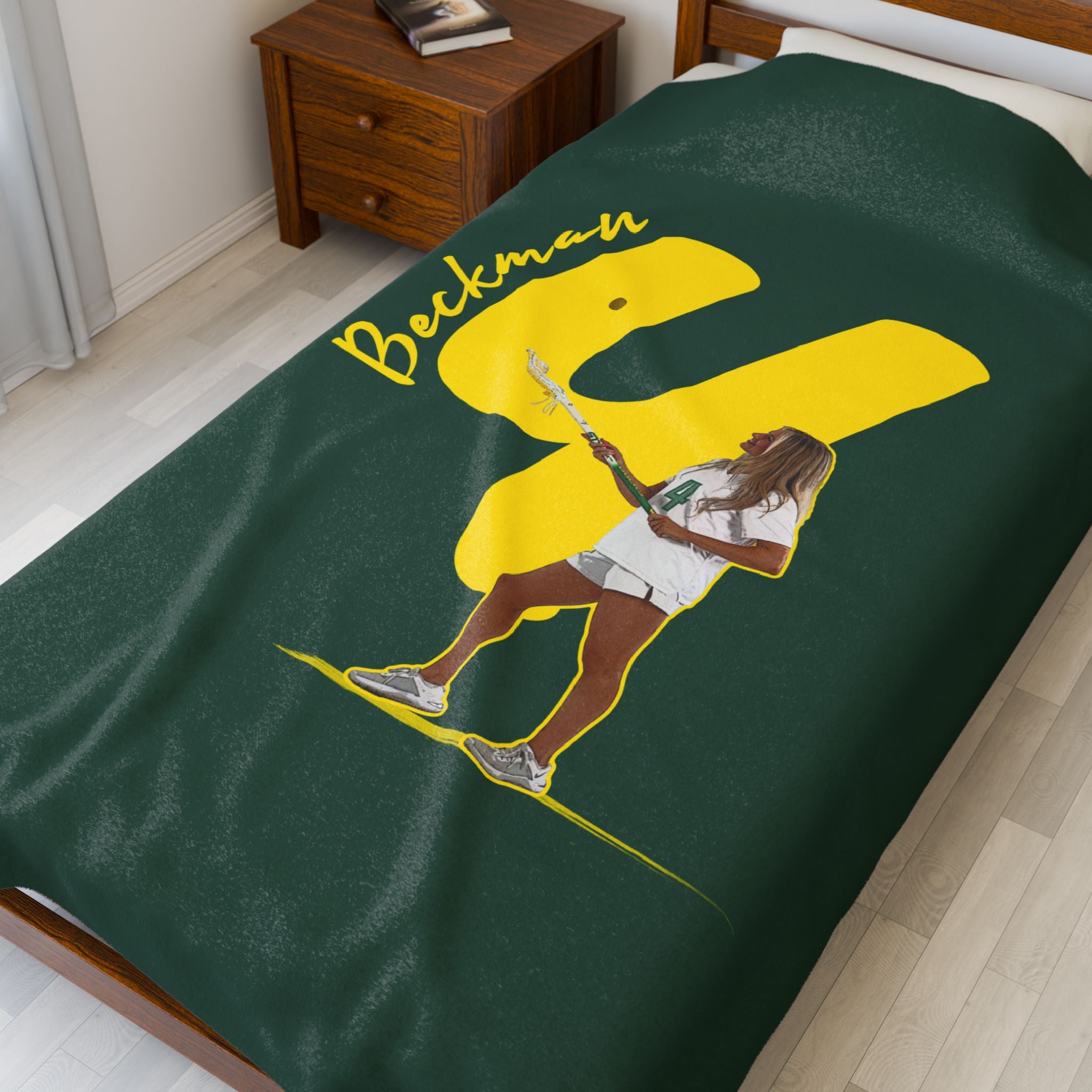 Caitlin Beckman Velveteen Plush Blanket