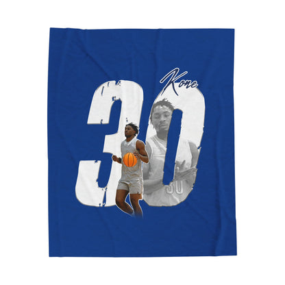 Raheem Kone Velveteen Plush Blanket