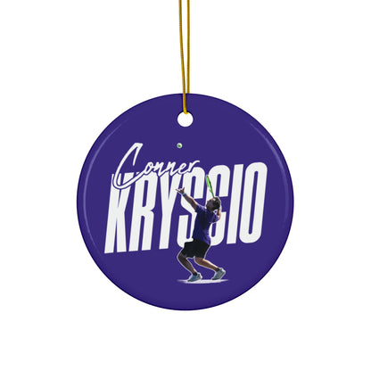 Conner Kryscio Ceramic Ornament
