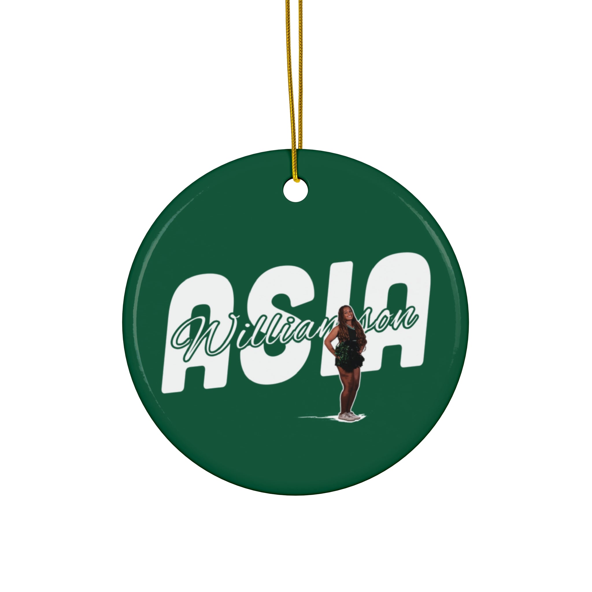 Asia Williamson Ceramic Ornament