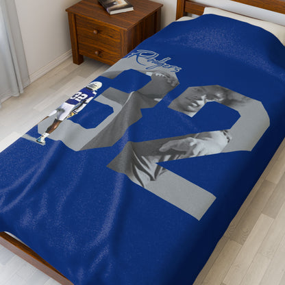 Dorion Rodgers Velveteen Plush Blanket