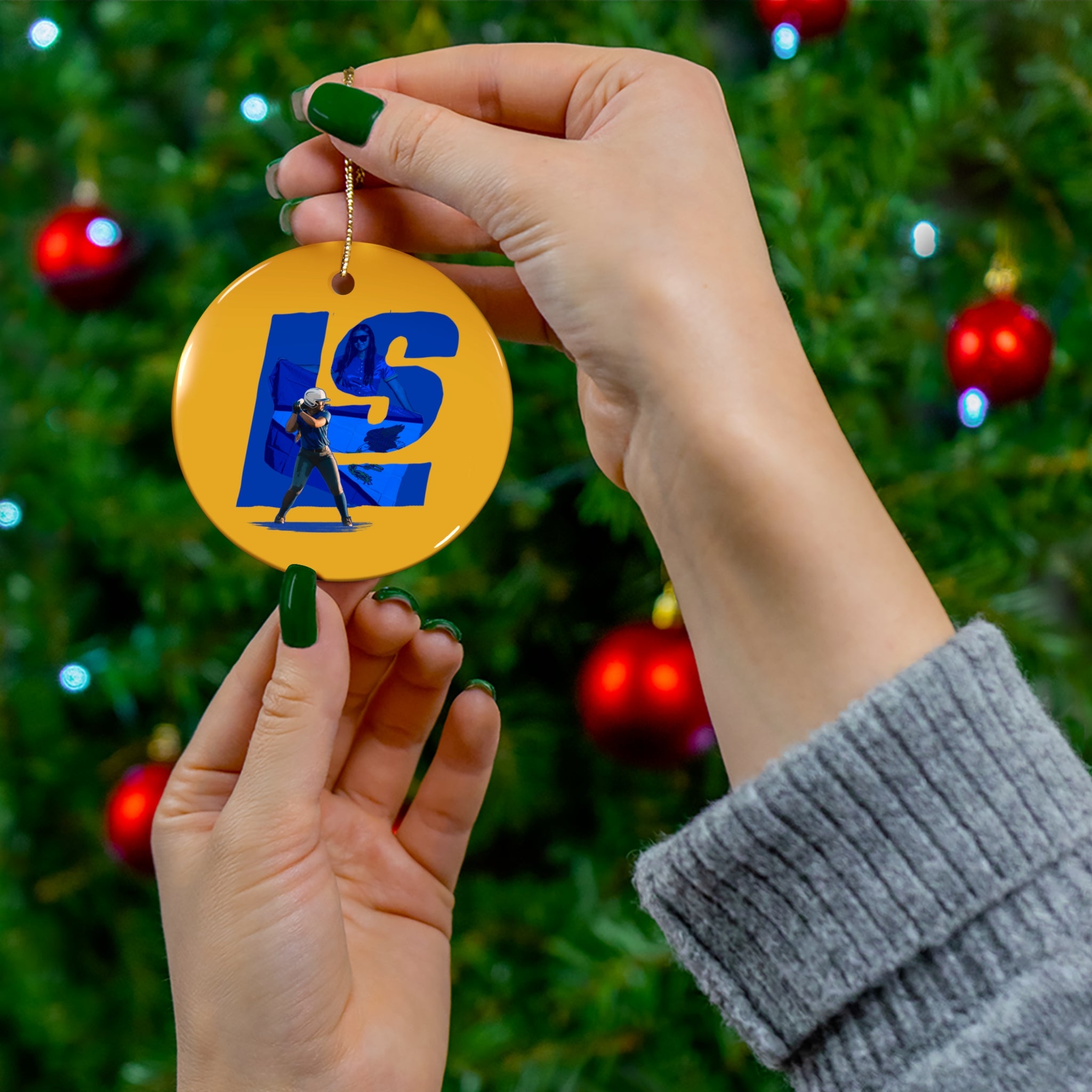 Leata Sherlin Ceramic Ornament