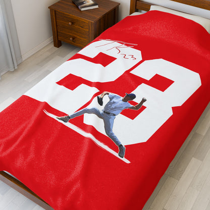 Tyler Kenast Velveteen Plush Blanket
