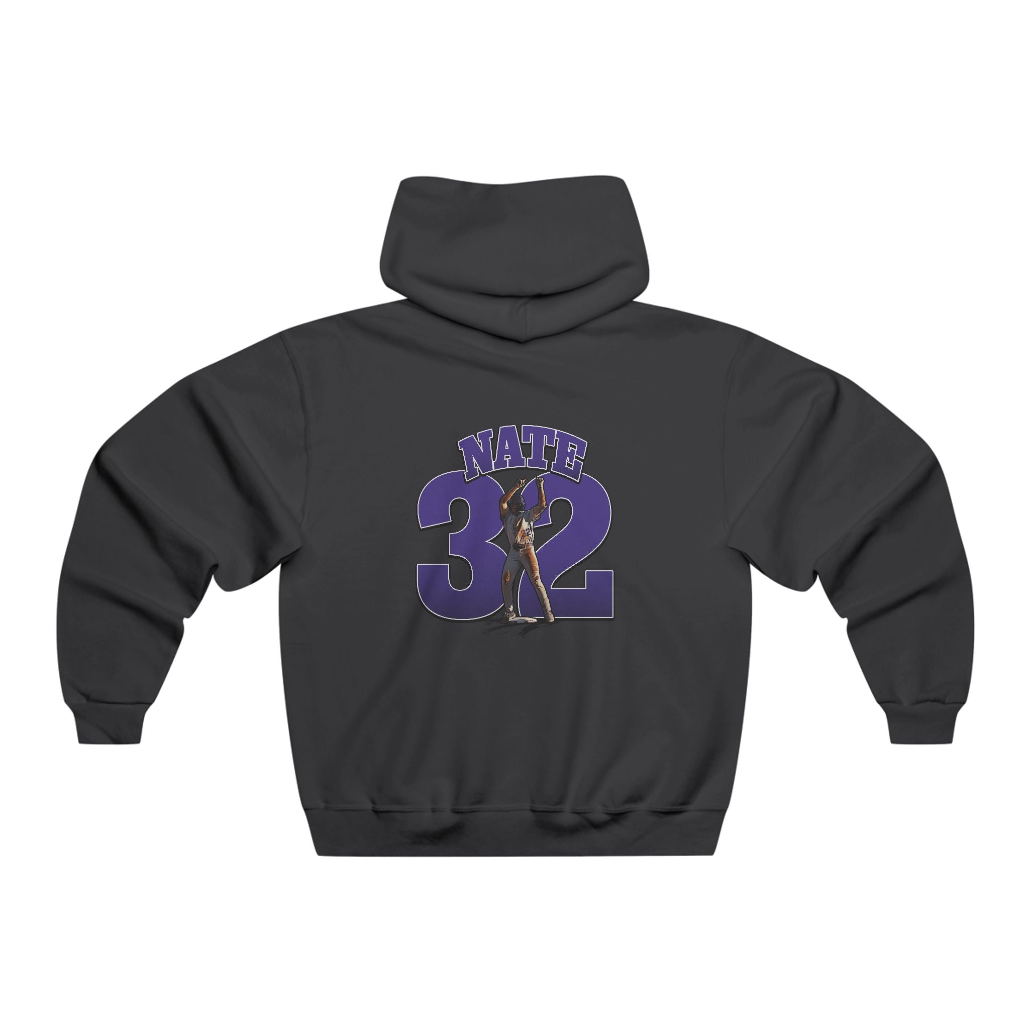 Nathan Negre Vintage Hoodie