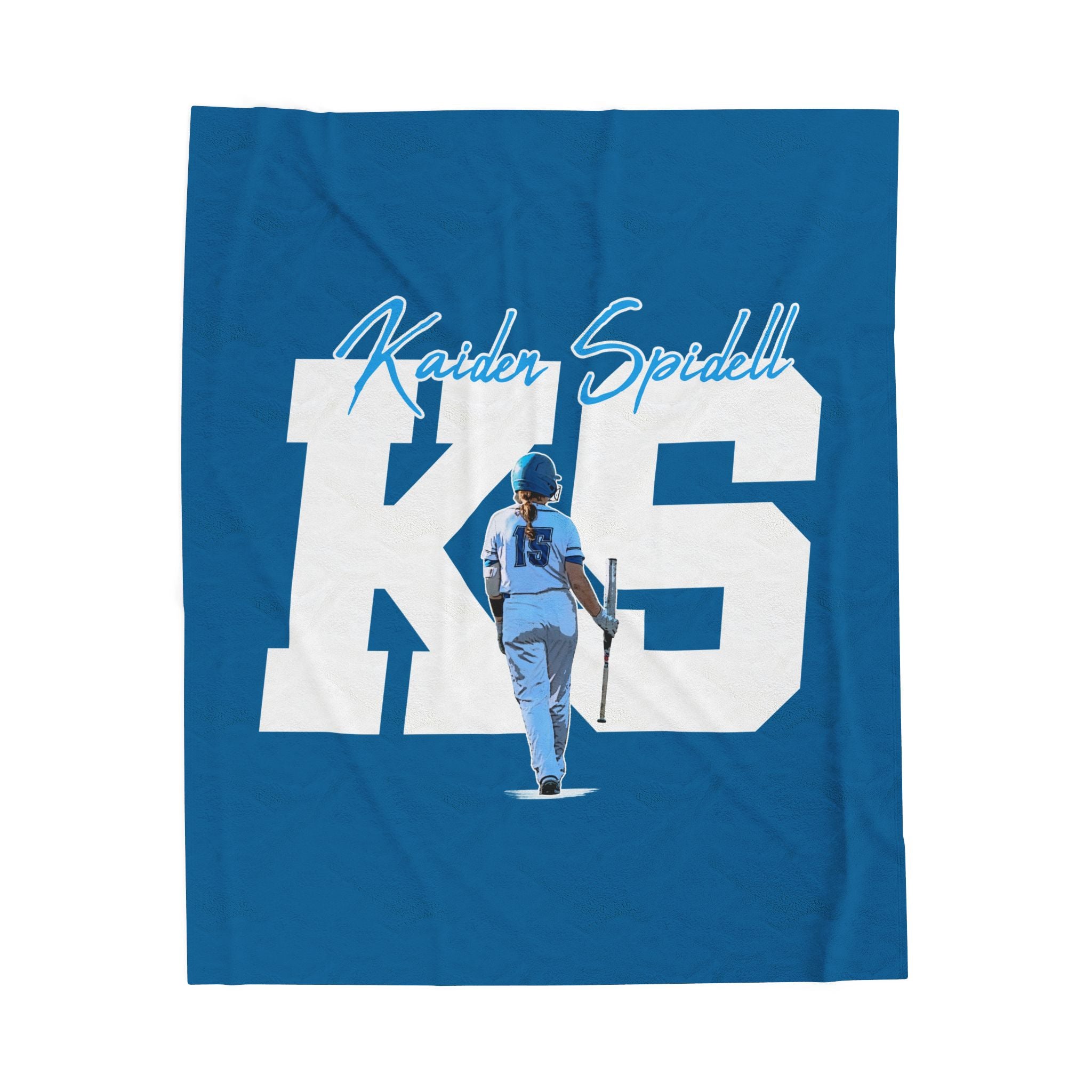 Kaiden Spidell Velveteen Plush Blanket