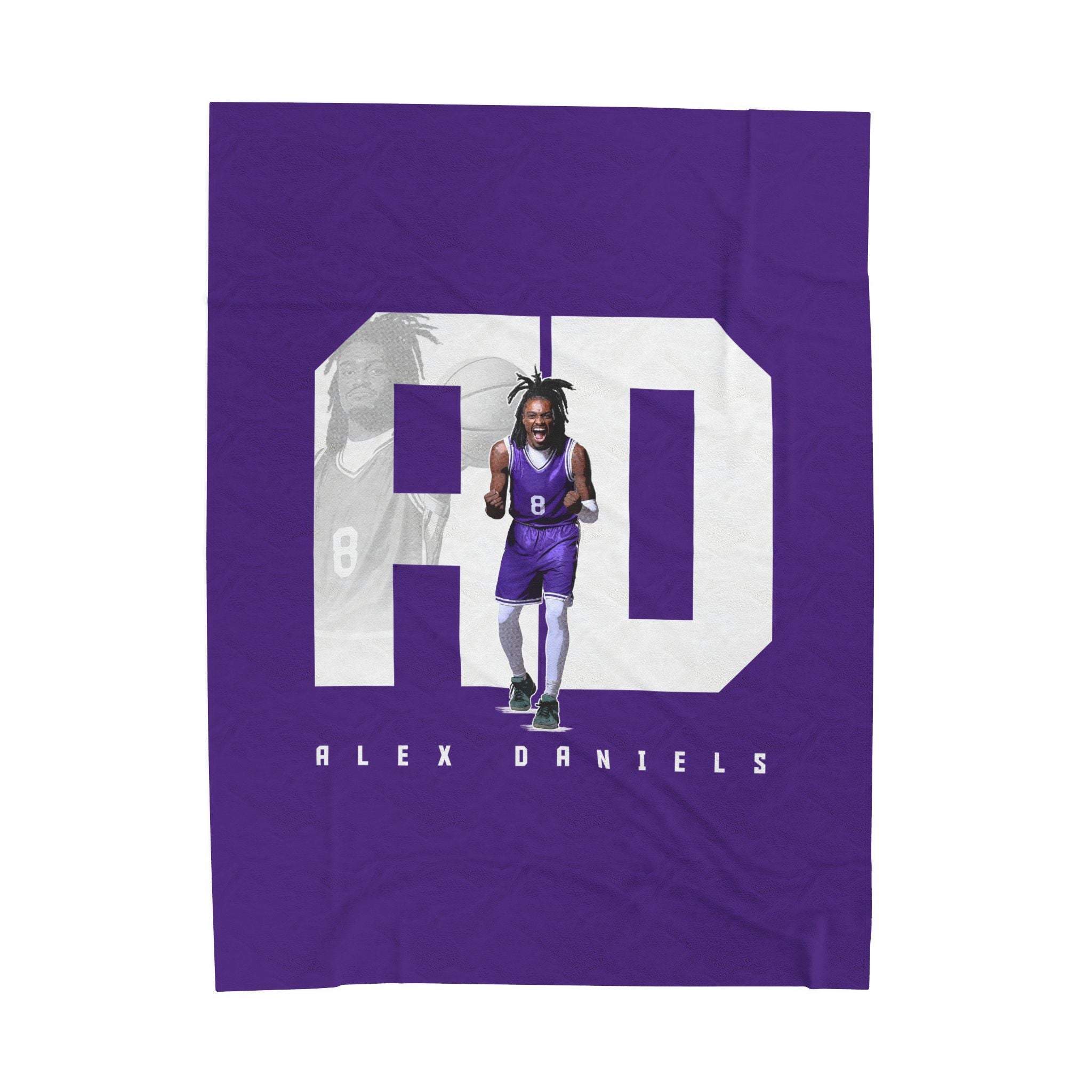Alex Daniels Velveteen Plush Blanket