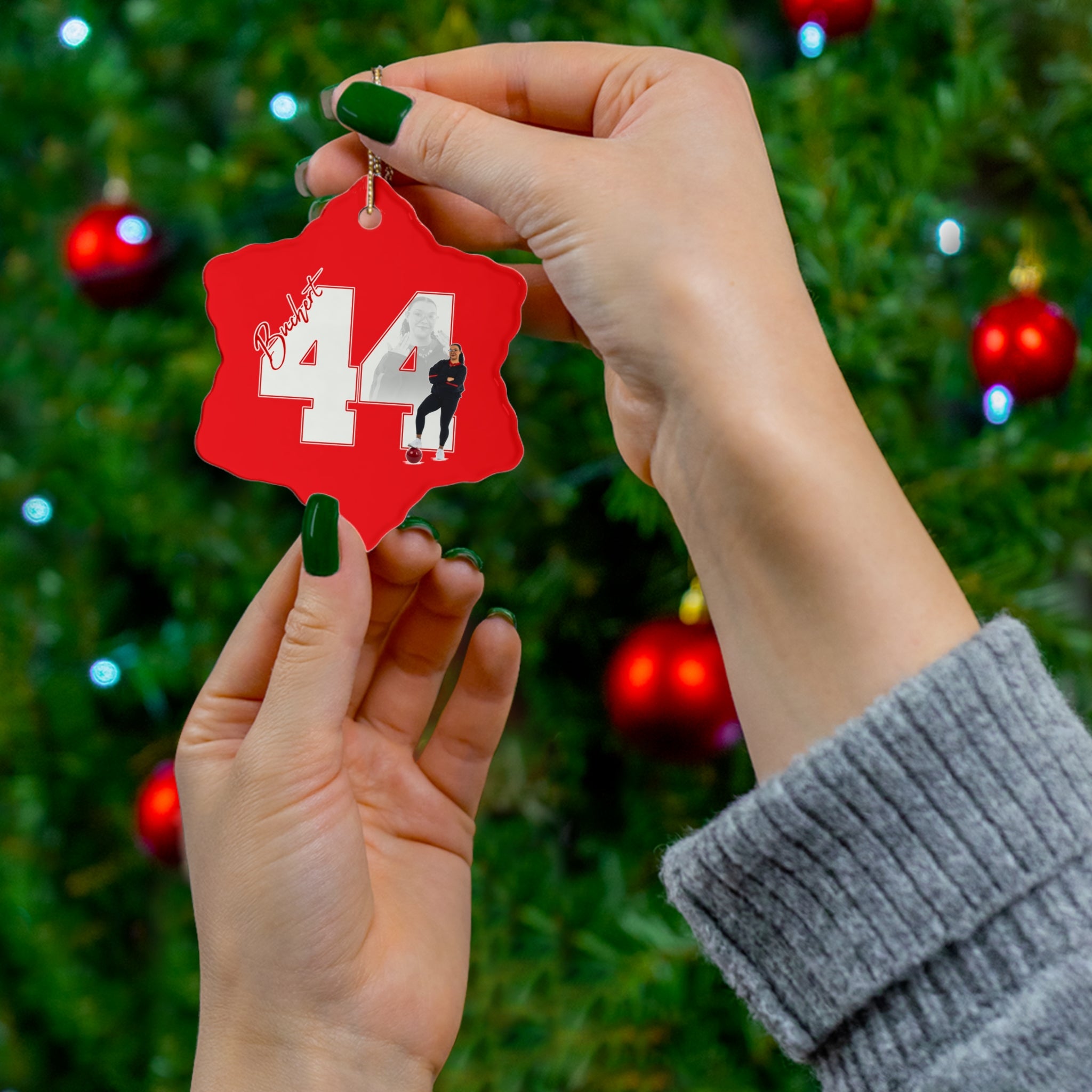 Desiree Buchert Ceramic Ornament
