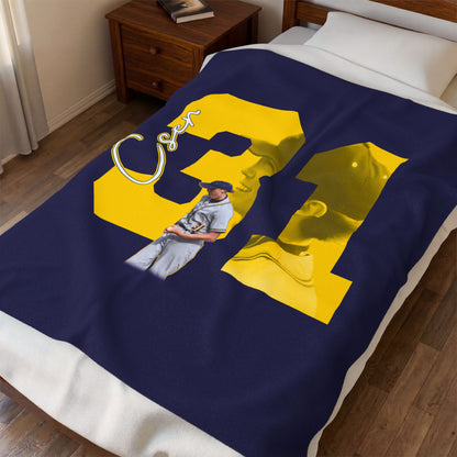 Trevor Cser Velveteen Plush Blanket