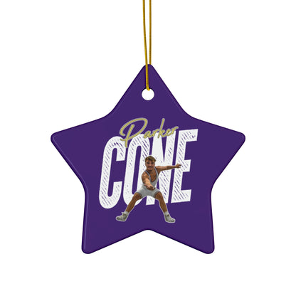 Parker Cone Ceramic Ornament