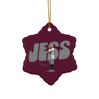 Jessica Cherms Ceramic Ornament