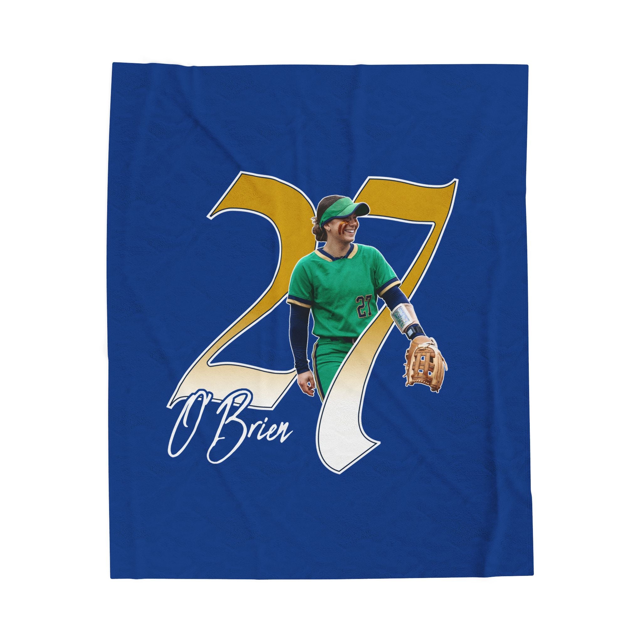 Caroline O'Brien Velveteen Plush Blanket