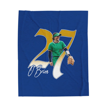 Caroline O'Brien Velveteen Plush Blanket