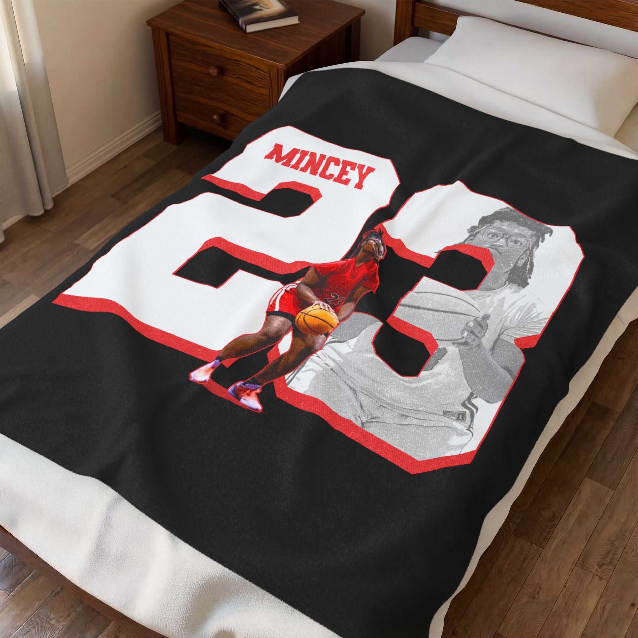 Layla Mincey Velveteen Plush Blanket