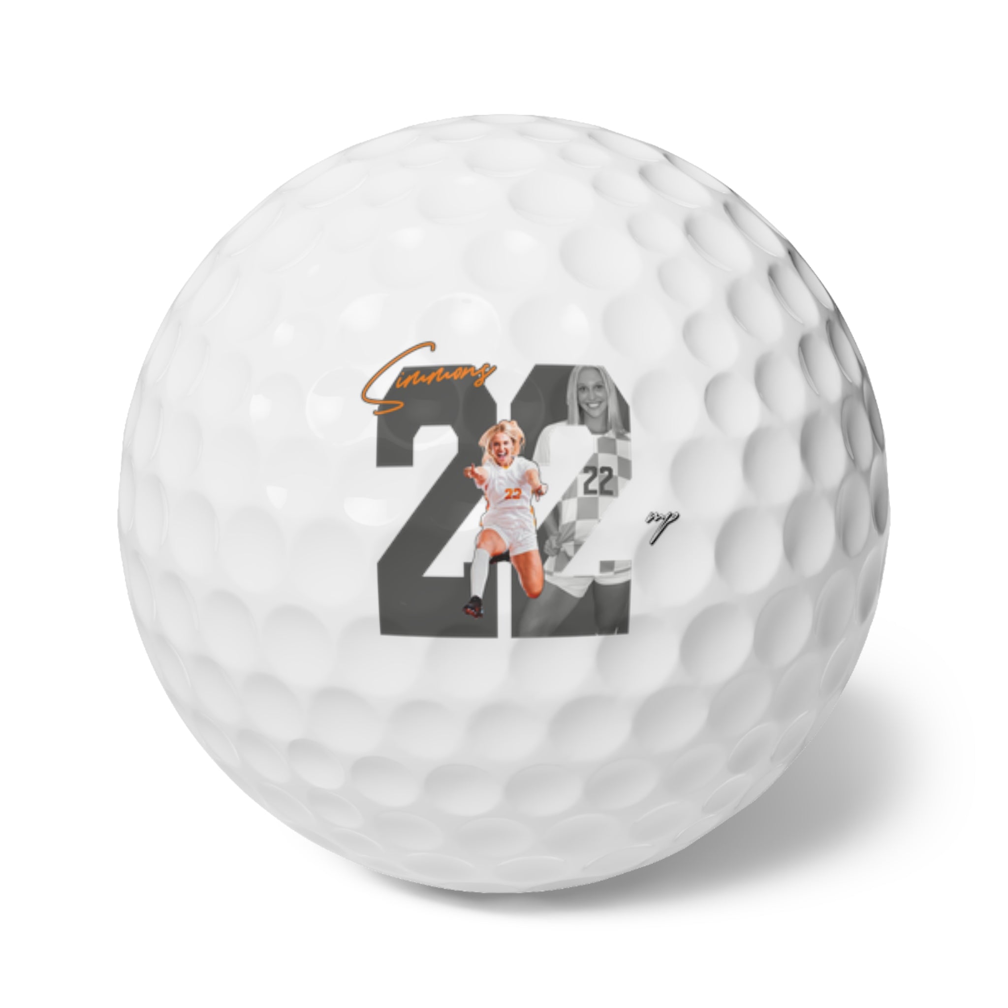 Kylee Simmons Golf Balls, 6pc