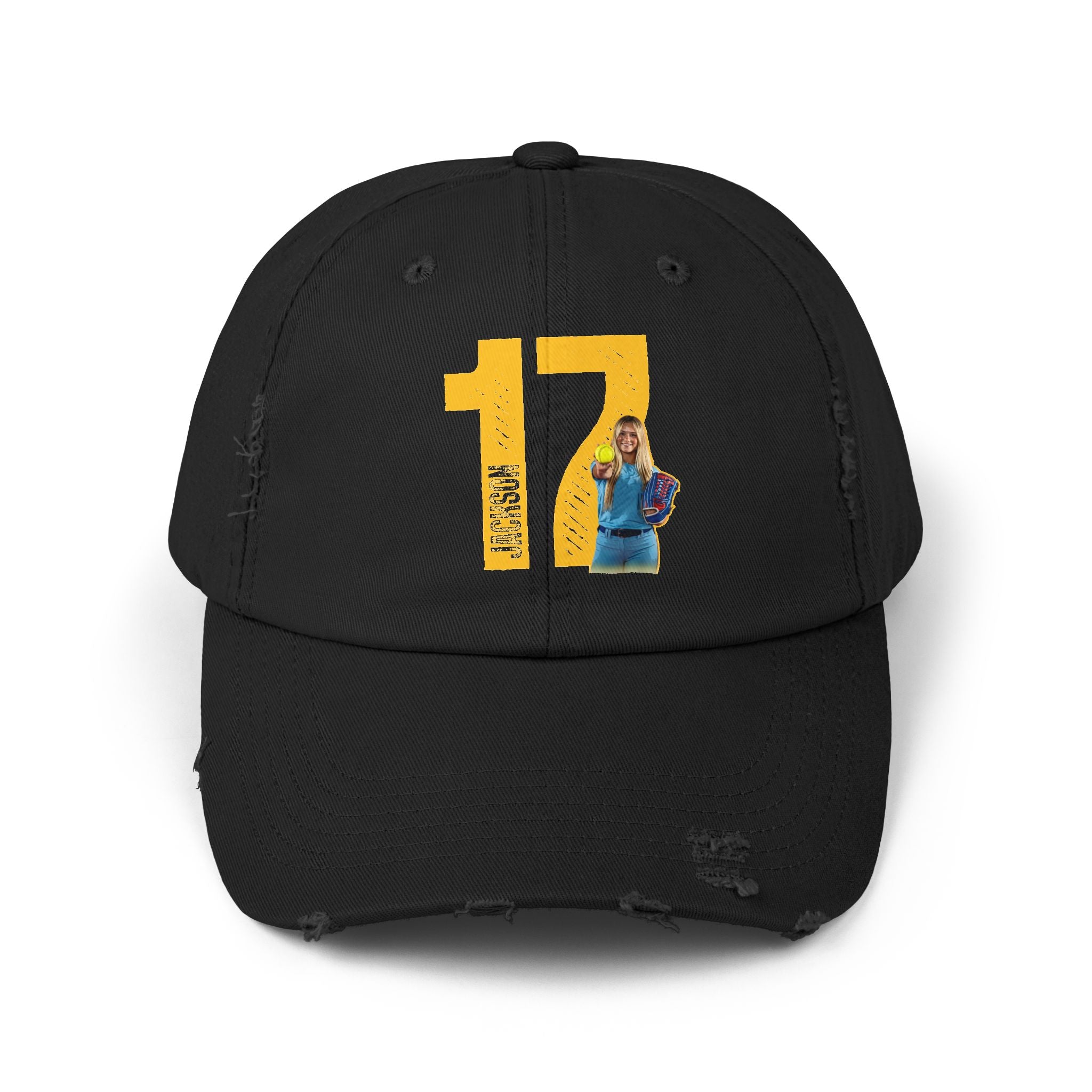 Mackenna Jackson Distressed Dad Cap