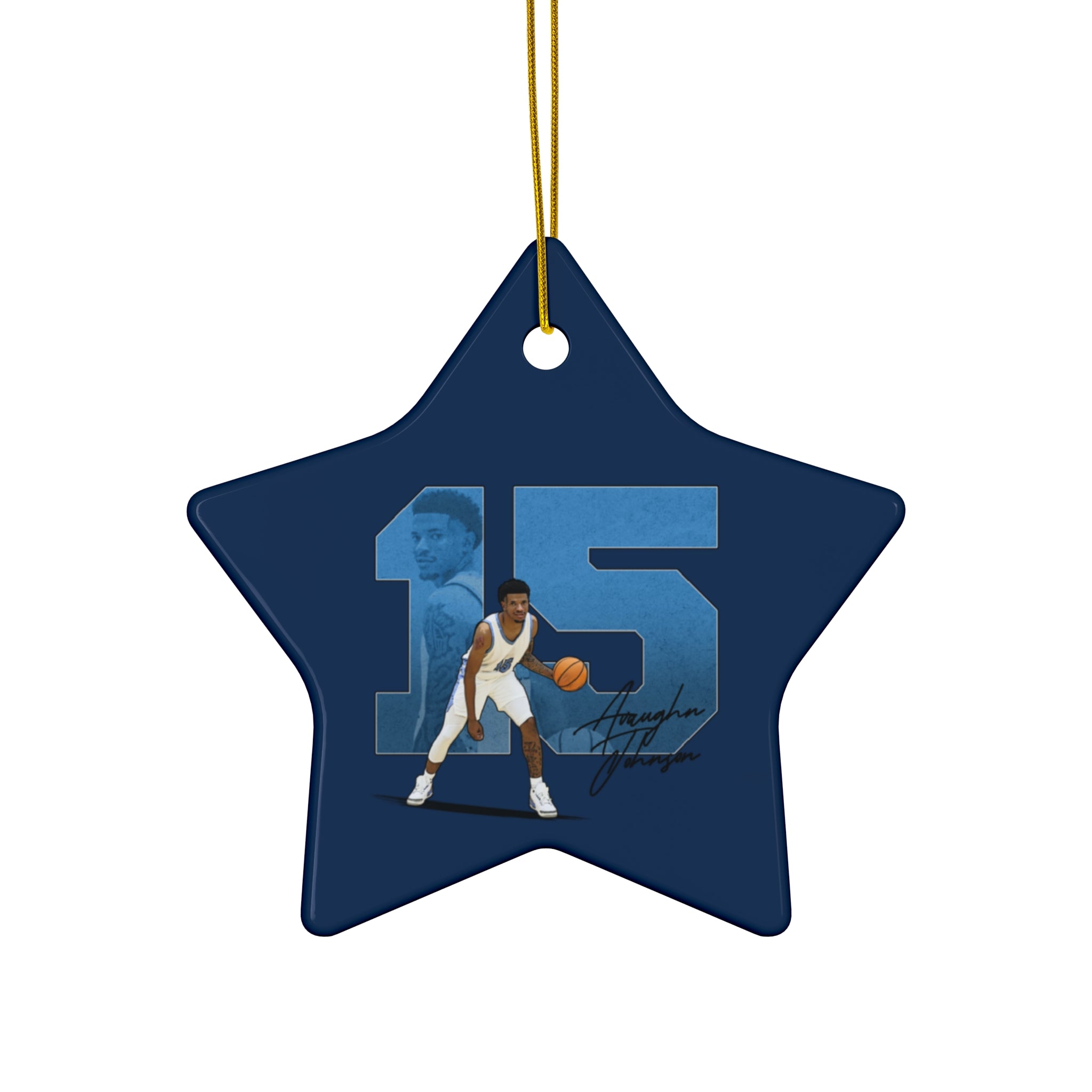 Avaughn Johnson Ceramic Ornament