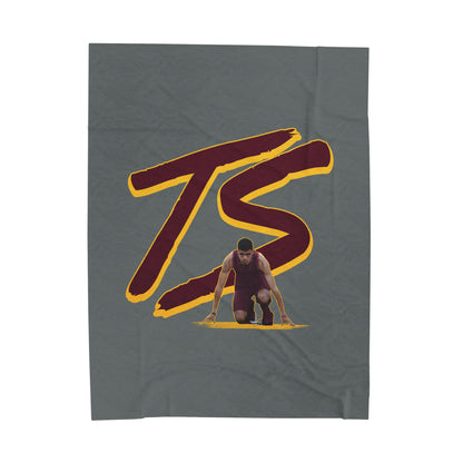 Timmy Snyder Velveteen Plush Blanket