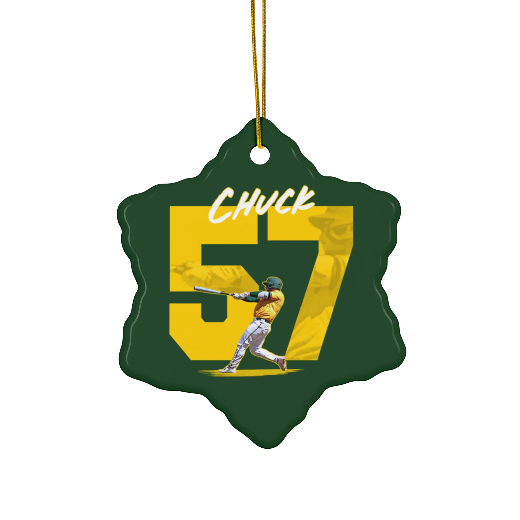 Chuck Fontana Ceramic Ornament