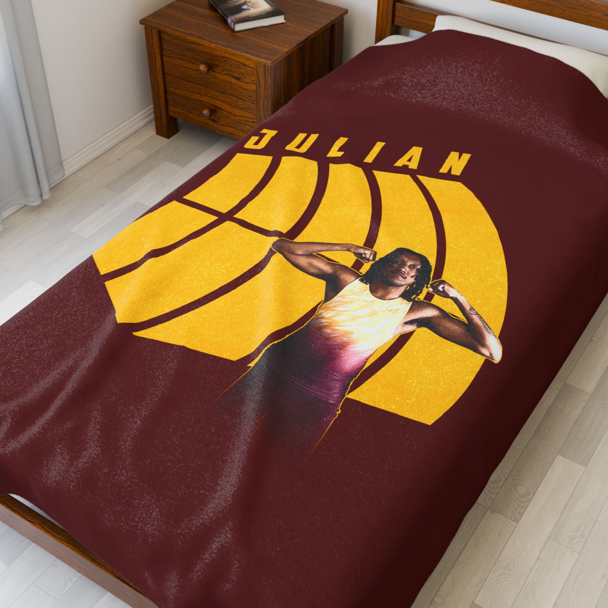 Julian Coppage-Seepersaud Velveteen Plush Blanket