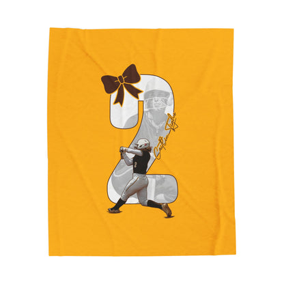 Caitlin Tighe Velveteen Plush Blanket
