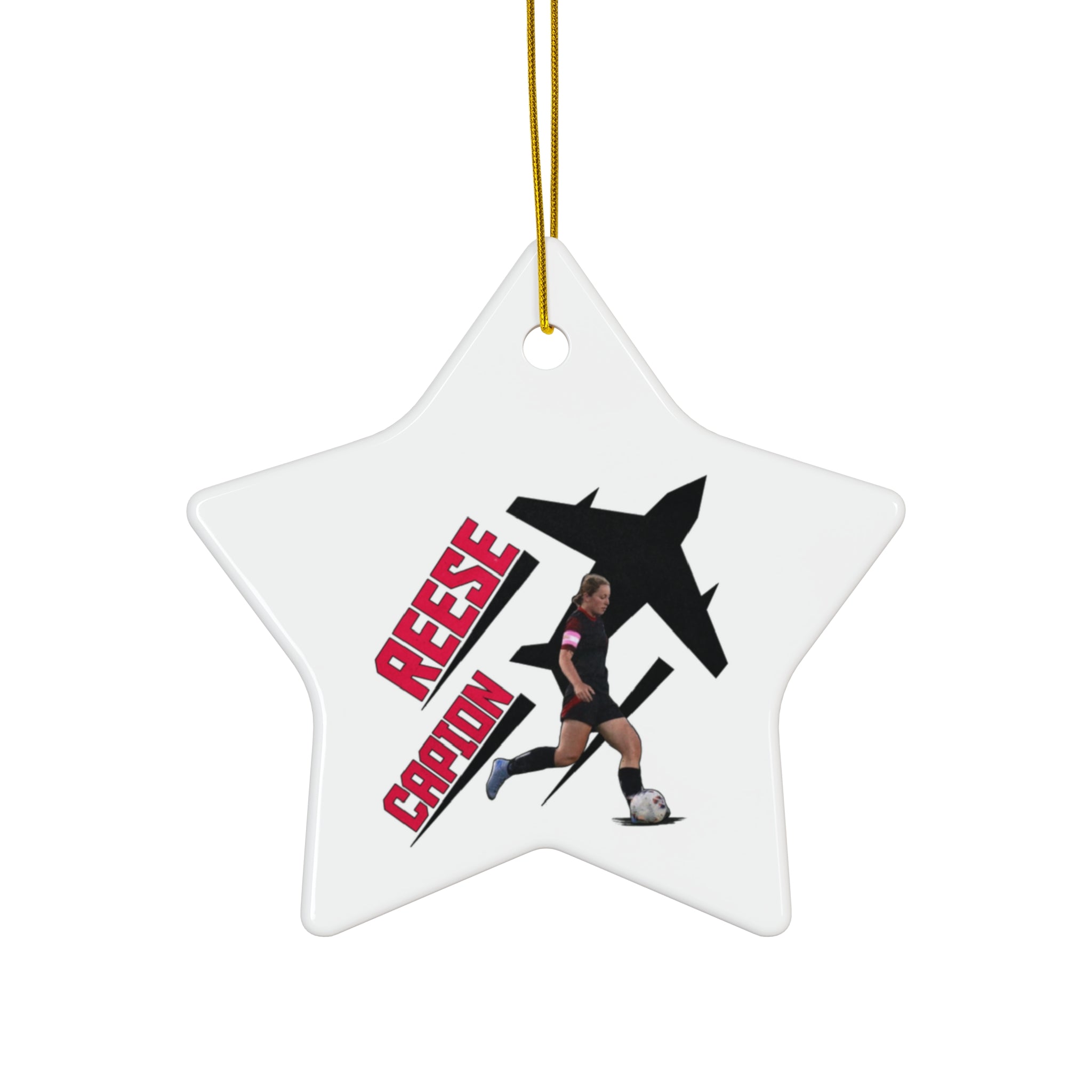 Reese Capion Ceramic Ornament