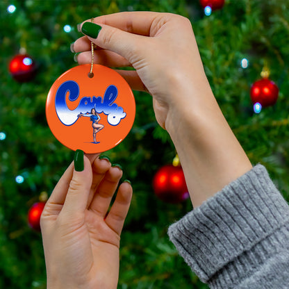 Carly Buell Ceramic Ornament