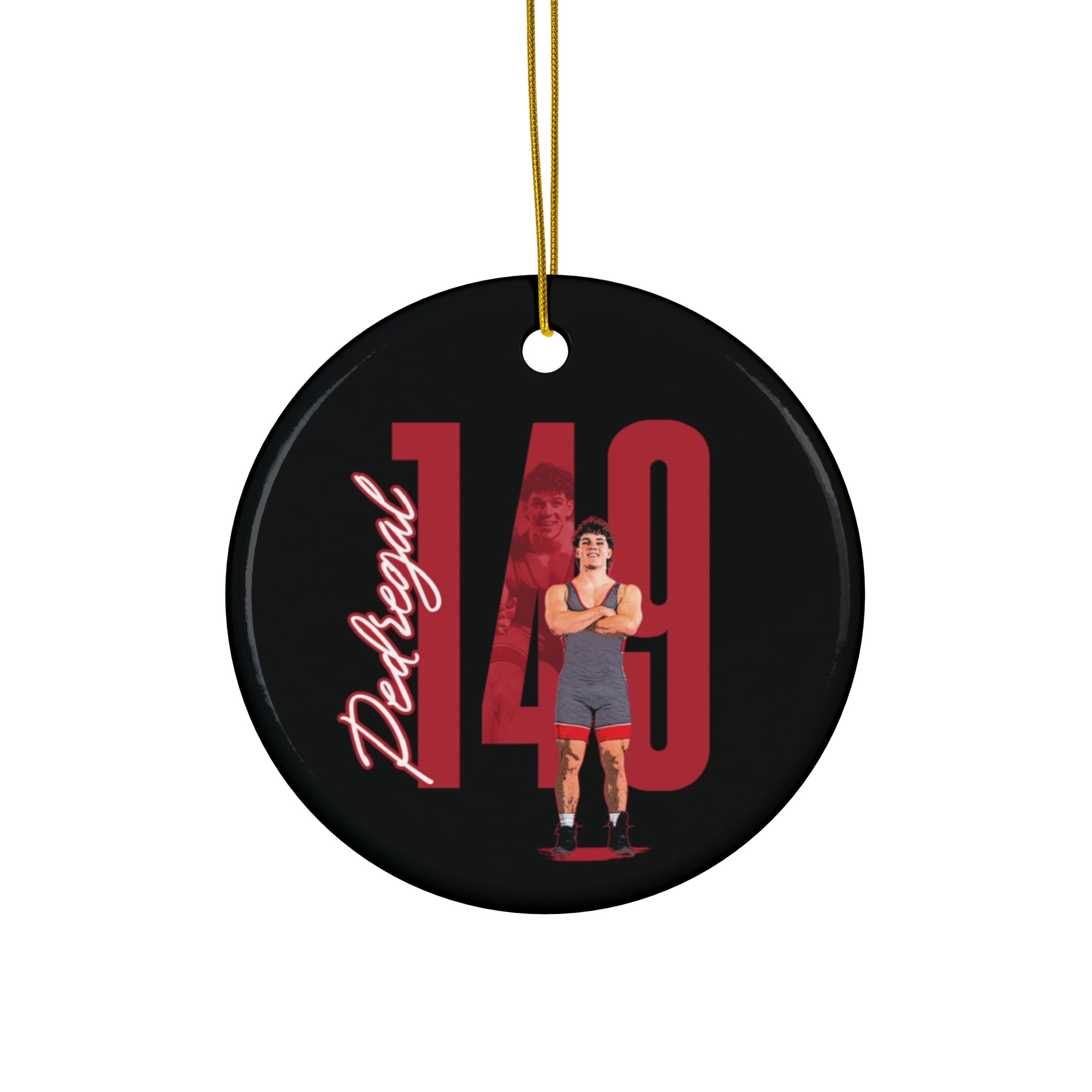 Leo Pedregal Ceramic Ornament