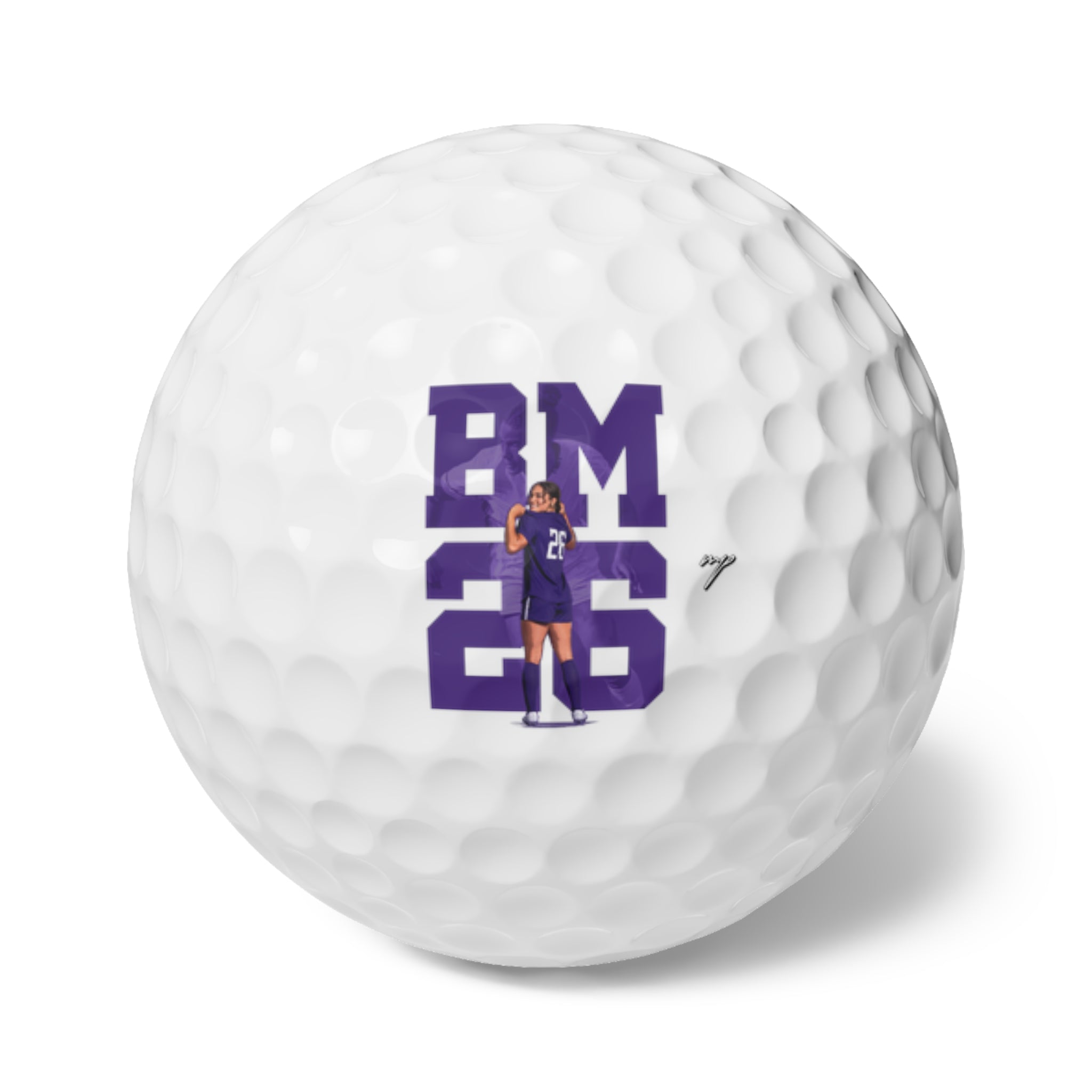 Brooke Miller Golf Balls, 6pc