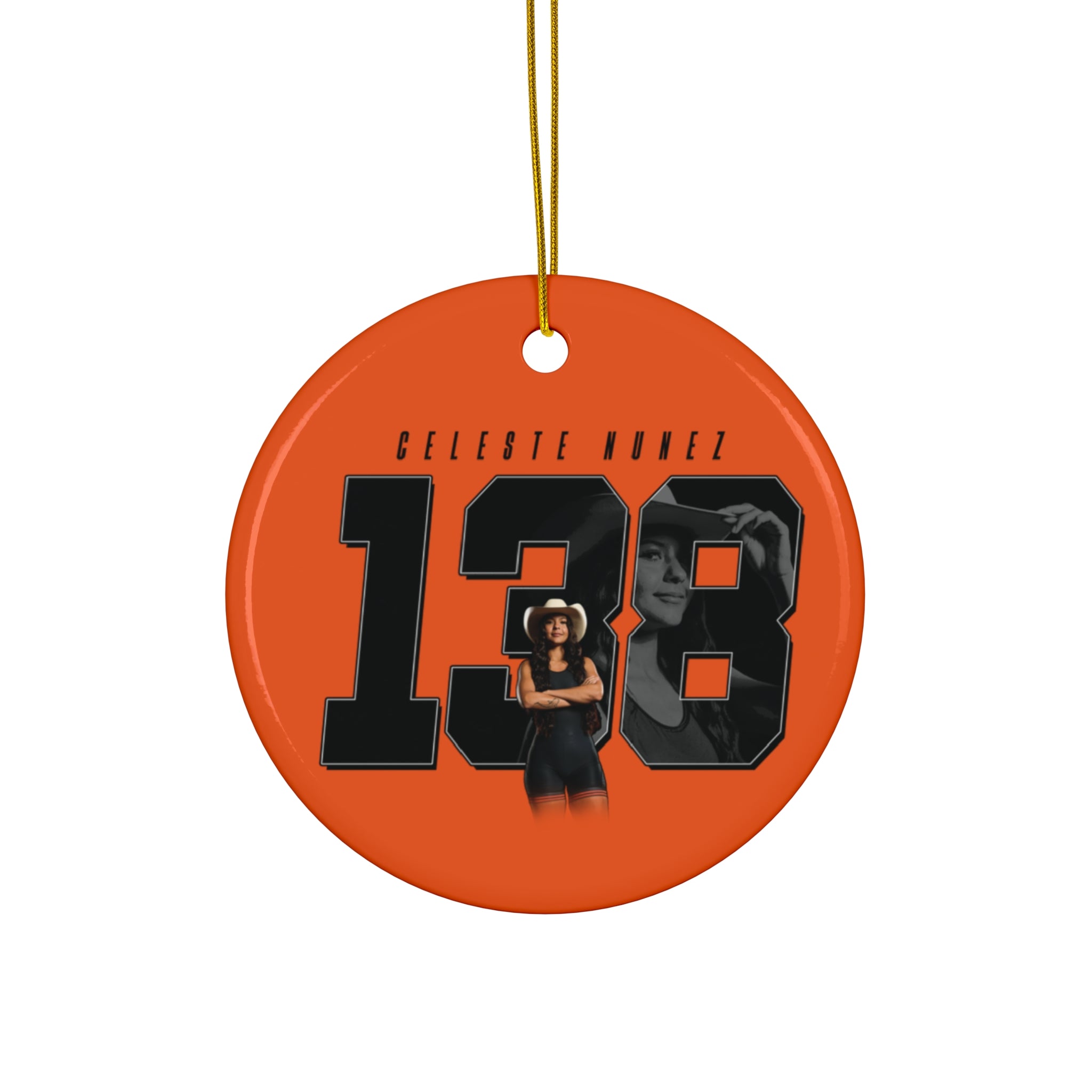 Celeste Nunez Ceramic Ornament
