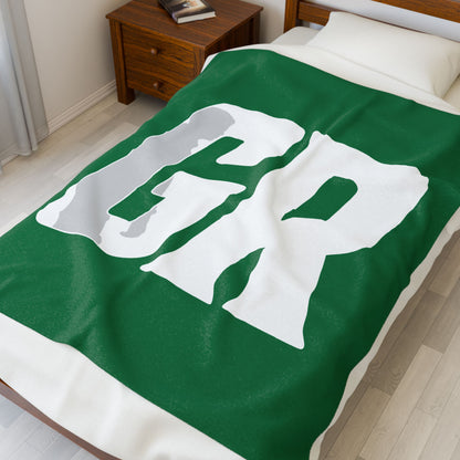 Geronimo Rivera Velveteen Plush Blanket